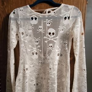 Hot Topic Skull Tunic